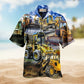 Dirt Never Hurt Bulldozer Hawaiian Shirt For Resort Getaways Outdoor Parties And Everyday Summer Wear