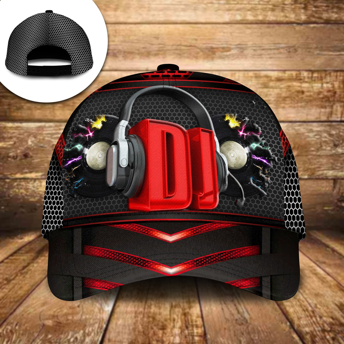 DJ Music Lover Party Classic Cap For Beach Days Travel And Relaxed Everyday Outfits