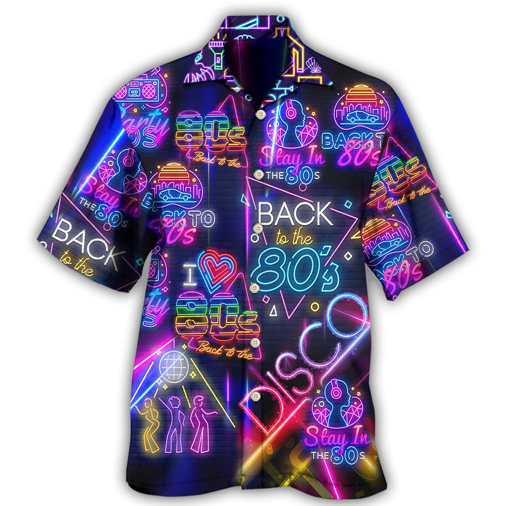 Disco Music Party Hawaiian Shirt For Beach Days, Summer Outings, And Thoughtful Gift Giving