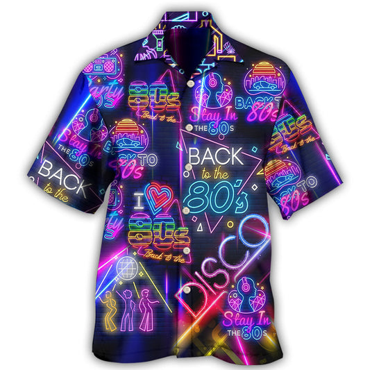 Disco Music Party Hawaiian Shirt For Beach Days, Summer Outings, And Thoughtful Gift Giving