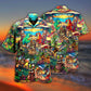 Tiki Aloha Spirit Hawaiian Shirt Pattern View For Lightweight Everyday Style