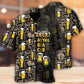 Funny Beer Humor Hawaiian Shirt Creative Print View For Casual Outings
