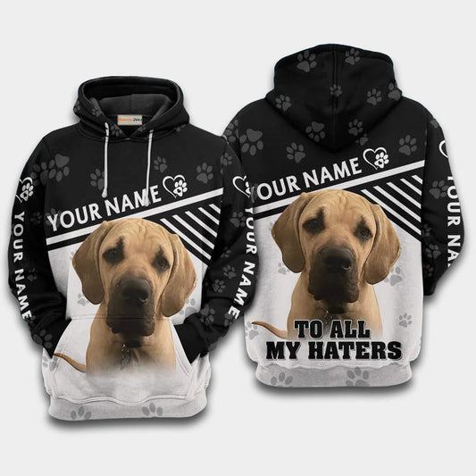 Funny Dog Haters Hoodie For Wildlife Themes Travel Days And Comfortable Casual Style