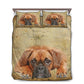 Boxer Dog Goodnight Love Bedding Cover For Pet Lover Bedroom Decor