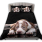 Pit Bull Dog Goodnight Bedding Cover For Pet Lover Bedroom Decor