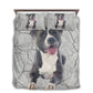 Staffordshire Dog Goodnight Happy Bedding Cover For Pet Lover Bedroom Decor