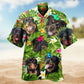 Summer Dog Rottweiler Hawaiian Shirt For Island Vacations, Resort Wear, And Relaxed Seasonal Style