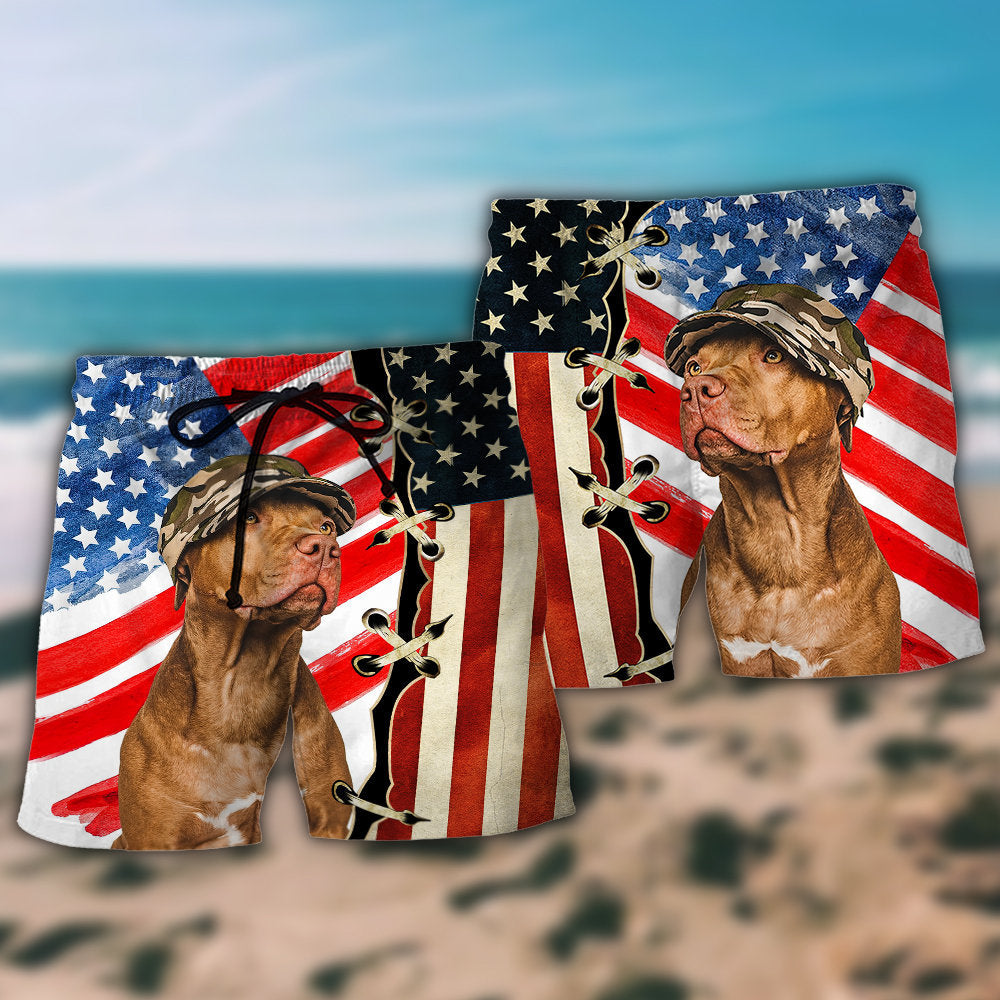 Independence Day Dog Beach Shorts Pattern Detail For Outdoor Activities And Thoughtful Gift Giving