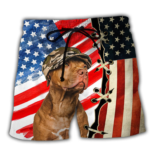 Independence Day Dog Beach Shorts For Coastal Adventures And Thoughtful Gift Giving