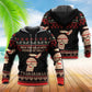 Christmas Dog Fa La Hoodie For Winter Adventures Family Gatherings And Festive Everyday Style