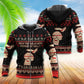 Christmas Dog Fa La Hoodie For Winter Adventures Family Gatherings And Festive Everyday Style