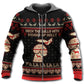 Christmas Dog Fa La Hoodie For Winter Adventures Family Gatherings And Festive Everyday Style
