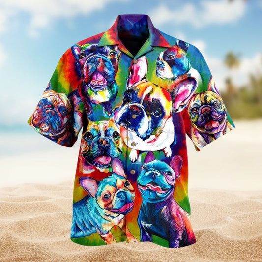 Christmas Santa Tree Hawaiian Shirt Summer Design Detail For Weekend Trips