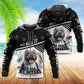 Bold Pitbull Dog Attitude Hoodie For Nature Inspired Streetwear Weekend Trips And Comfort