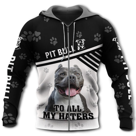 Bold Pitbull Dog Attitude Hoodie For Nature Inspired Streetwear Weekend Trips And Comfort