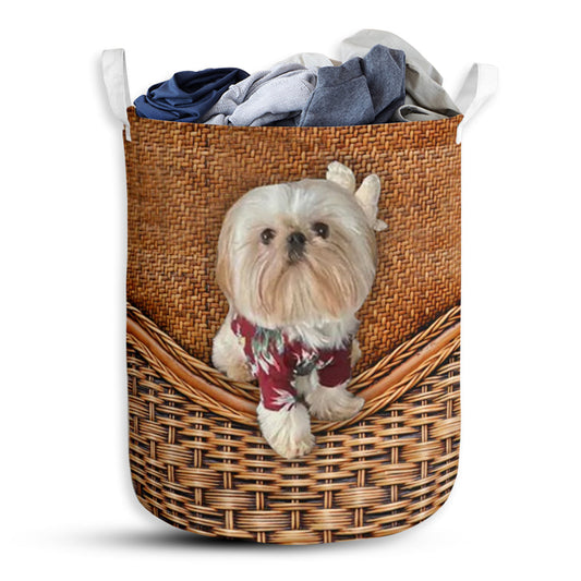 Dog My Lovely Style Laundry Basket For Bathroom Bedroom Storage