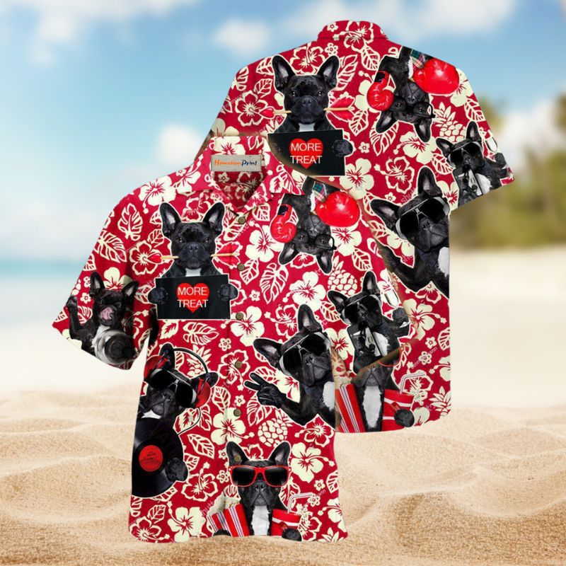 Dog Stay French Bulldog Hawaiian Shirt For Beach Days, Summer Outings, And Thoughtful Gift Giving