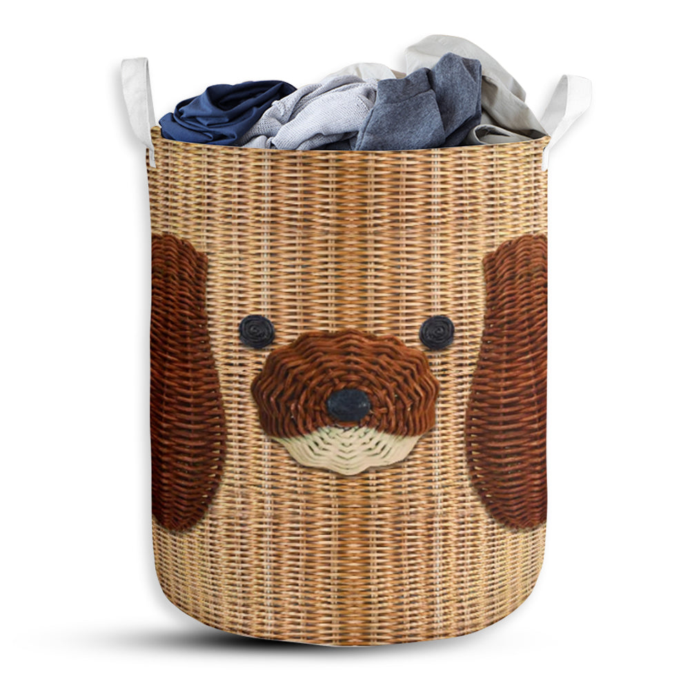 Dog Love My Dog Laundry Basket For Bathroom Bedroom Storage