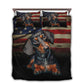 Dachshund Dog America Friend Bedding Cover For Pet Lover Bedroom Decor