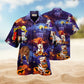 Halloween Spooky Hawaiian Shirt For Coastal Travel, Casual Events, And Comfortable Summer Wear