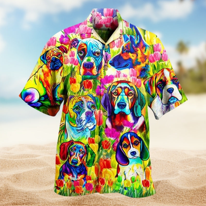 Festive Gnome Christmas Truck Hawaiian Shirt Design View For Summer Travel