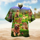 Dogs Golden Retriever Hawaiian Shirt For Island Vacations, Resort Wear, And Relaxed Seasonal Style