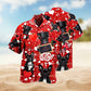 Dogs Creative Pattern Hawaiian Shirt For Nature Fans, Resort Trips, And Comfortable Warm Weather Wear
