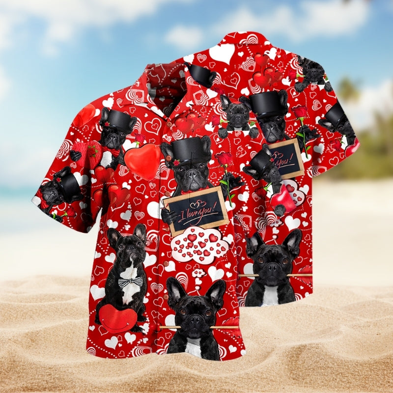 Dogs Creative Pattern Hawaiian Shirt For Nature Fans, Resort Trips, And Comfortable Warm Weather Wear