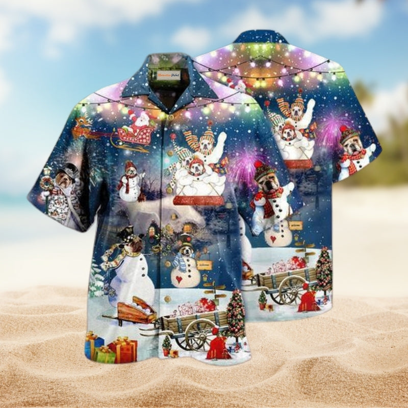 Bold Skull Attitude Hawaiian Shirt All Over Print Detail For Tropical Vacations