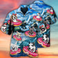 Cute Dog Hawaiian Shirt Pattern View For Relaxed Warm Weather Outfits