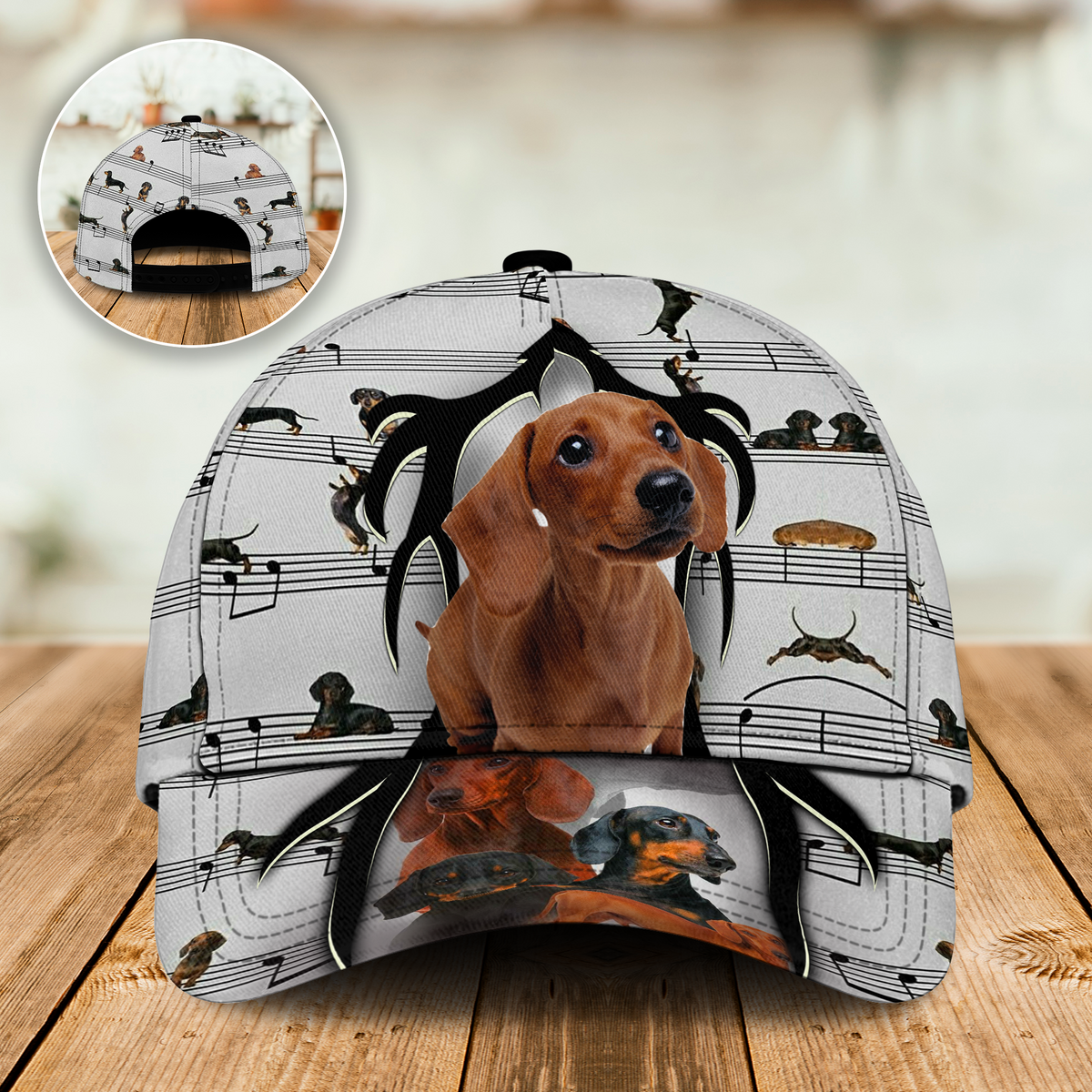 Dog Lover Better With Dachshund Classic Cap For Everyday Outfits Coastal Travel And Gift Giving