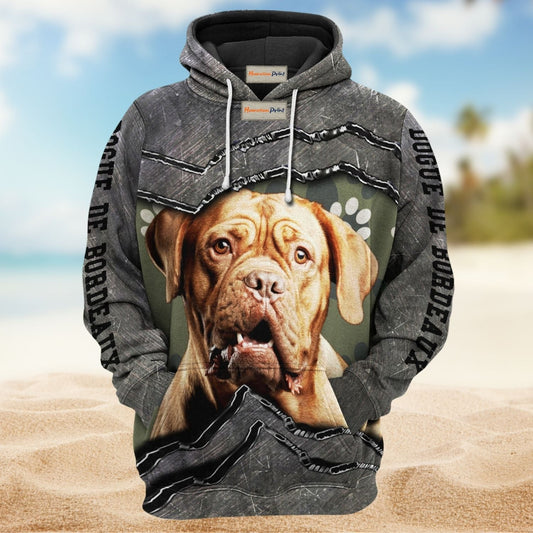 Dogue De Bordeaux Best Friend Hoodie For Everyday Wear Outdoor Adventures And Comfortable Style
