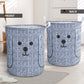 Small Size Dog Wicker Cute Style Laundry Basket For Room Home Organizer