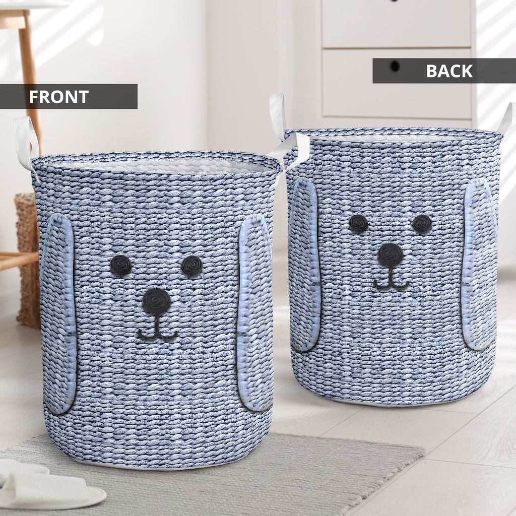 Small Size Dog Wicker Cute Style Laundry Basket For Room Home Organizer