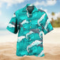 Dolphin Loves Ocean And Summer Hawaiian Shirt For Summer Vacation Beach Travel And Relaxed Casual Wear
