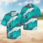 Dolphin Loves Ocean And Summer Hawaiian Shirt For Summer Vacation Beach Travel And Relaxed Casual Wear