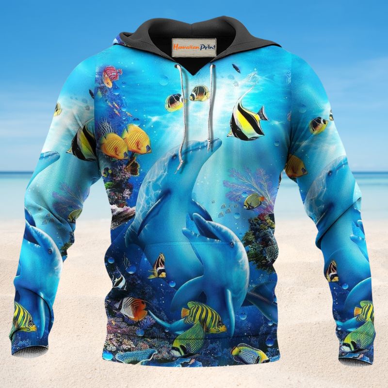 Dolphin Love Ocean Hoodie For Sea Inspired Outfits Travel And Thoughtful Gifting