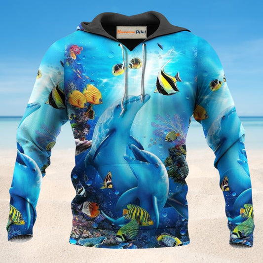 Dolphin Love Ocean Hoodie For Sea Inspired Outfits Travel And Thoughtful Gifting