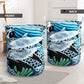 Dolphin Art Gourds Laundry Basket For Room Home Organizer
