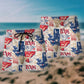 Texas Strong State Pride Beach Shorts Pattern View For Vacation Travel And Outdoor Fun