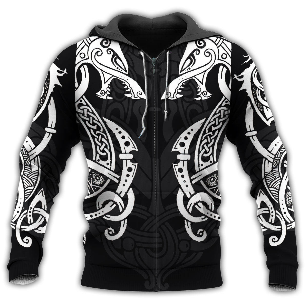 Fantasy Double Dragon Fire Hoodie For Fantasy Adventures Weekend Travel And Relaxed Outfits
