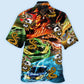 Car Racing Skull Snake Hawaiian Shirt For Island Vacations, Resort Wear, And Relaxed Seasonal Style