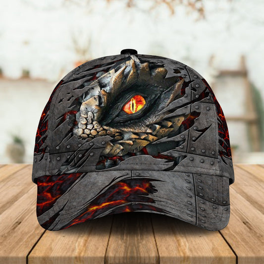 Mysterious Dragon Eyes Classic Cap For Parties Vacations And Relaxed Daily Outfits