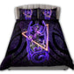 Purple Dragon Love Bedding Cover For Fantasy Bedroom Decor