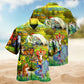 Dragon And Cats Hawaiian Shirt For Weekend Escape, Tropical Retreat, And Daily Summer Wear