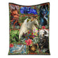 Dragon Christmas Love Flannel Blanket For Cozy Bedroom Sofa Decor