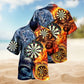 Dragon Darts Hawaiian Shirt For Casual Weekend, Coastal Festival, And Vacation Outfit