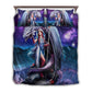 Galaxy Dragon Bedding Cover For Fantasy Bedroom Decor