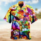 Rainbow Pride Dragon Hawaiian Shirt For Island Getaways Beach Parties And Comfortable Vacation Style
