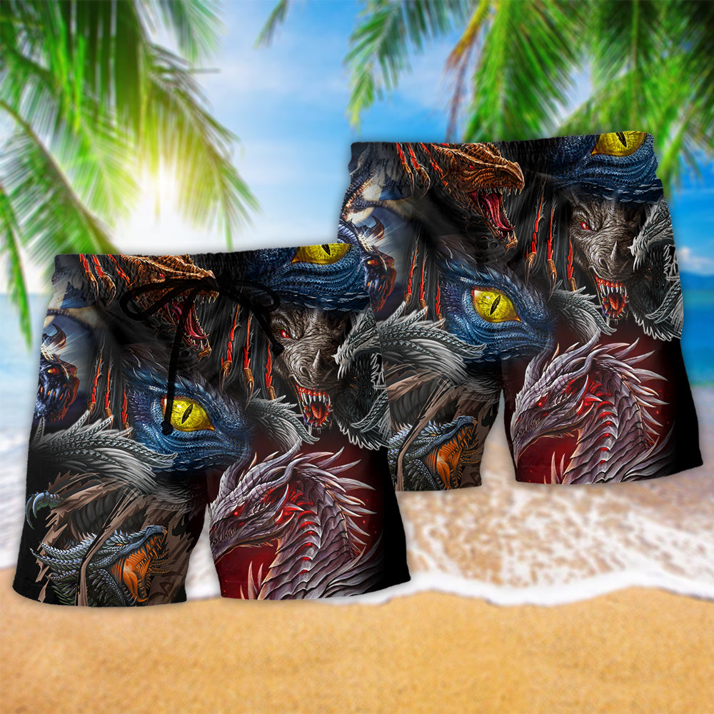 Dragon Eye Beach Shorts For Poolside Relaxation And Summer Adventures